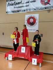 3. Platz Maja Moschner Waffenform