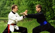 Meister Stefan und Michael bei einer Partnerübung