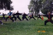Training dritte Schwertform