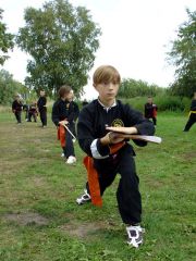 Säbelform Training in der Gruppe