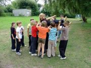 Kennenlernen und Teamarbeit der Kinder