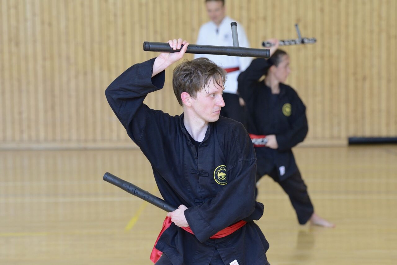 Prüfung zum 1. Meistergrad Kung Fu Antje Michael